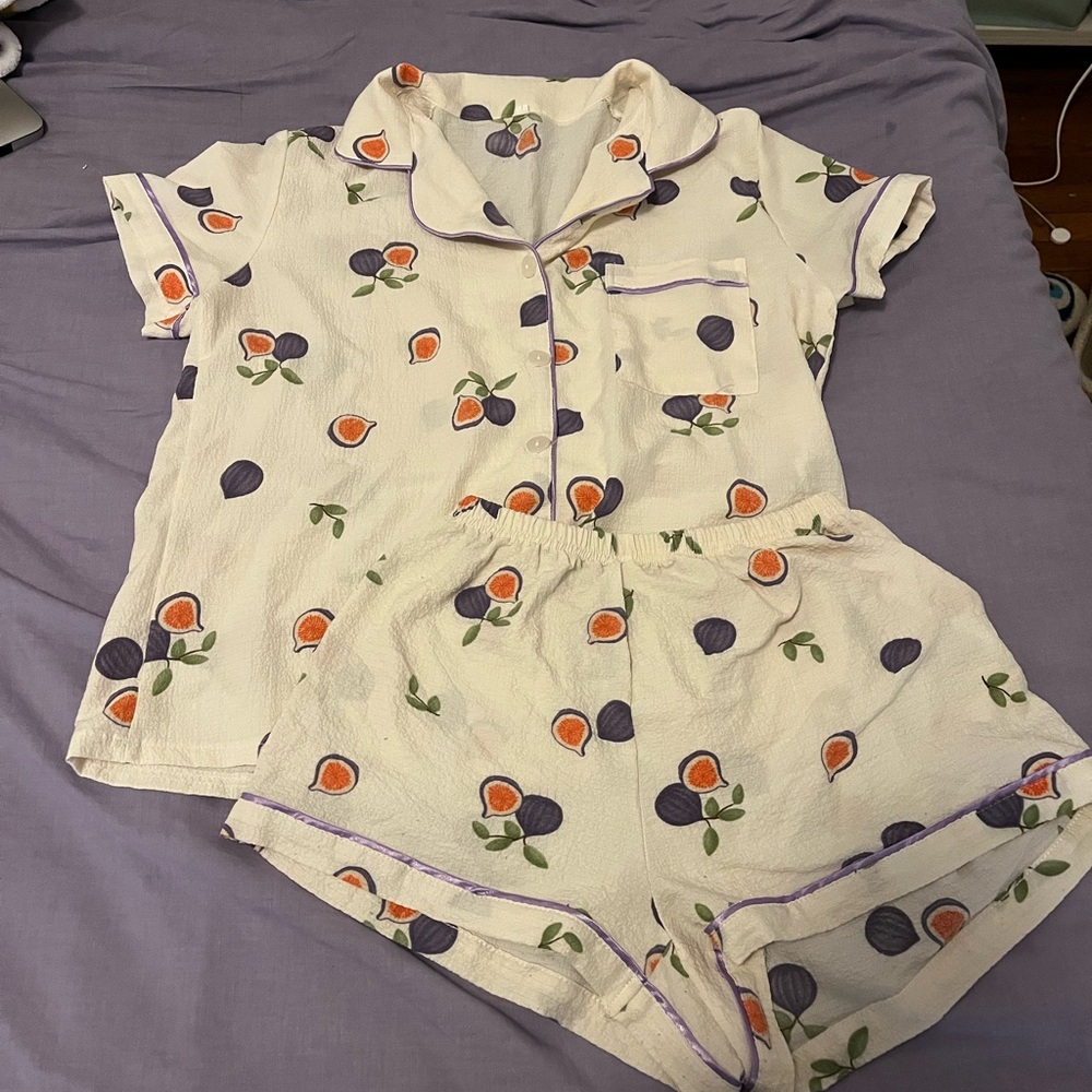 Papaya pajama set